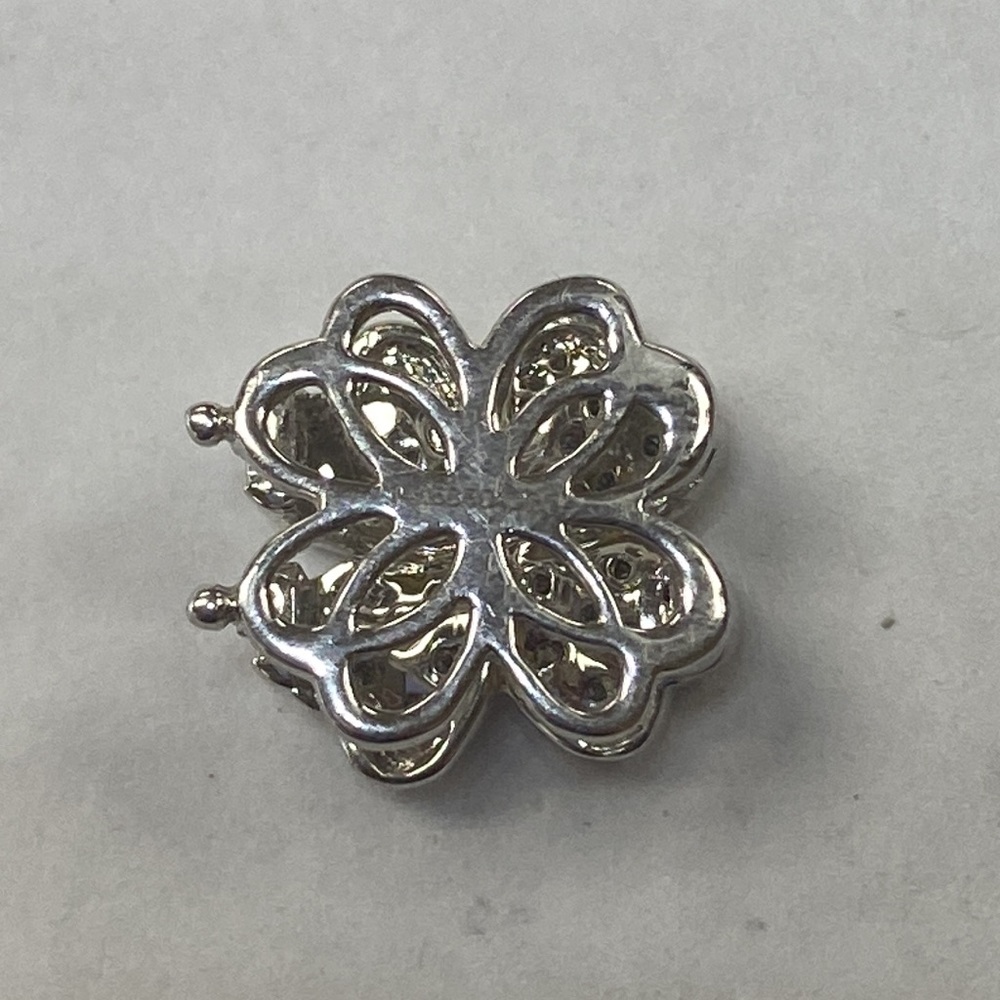 Bangle Bracelet Diamonds 14K Gold - Picture 11 of 14